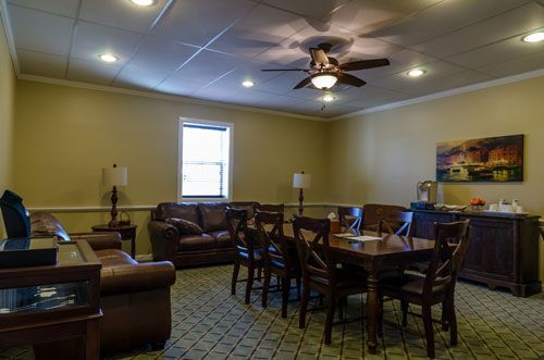 Cole & Garrett Funeral Home meeting room