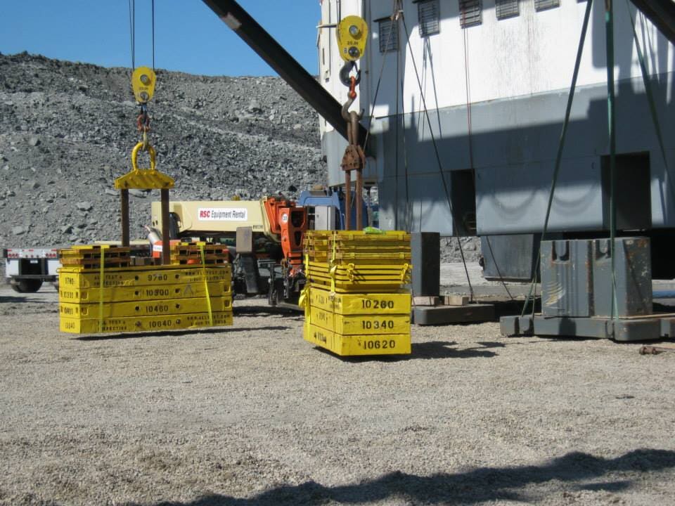 Test Cranes — BNI Coal in Blaine, MN