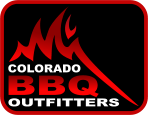 A logo for Colorado BBQ Outfitters is shown