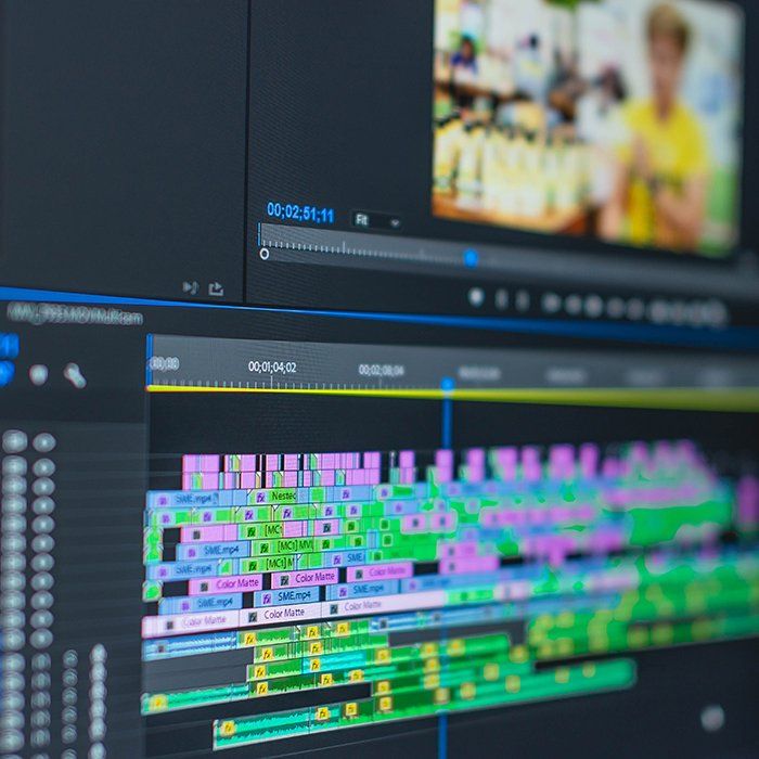 Adobe Premiere Pro video timeline