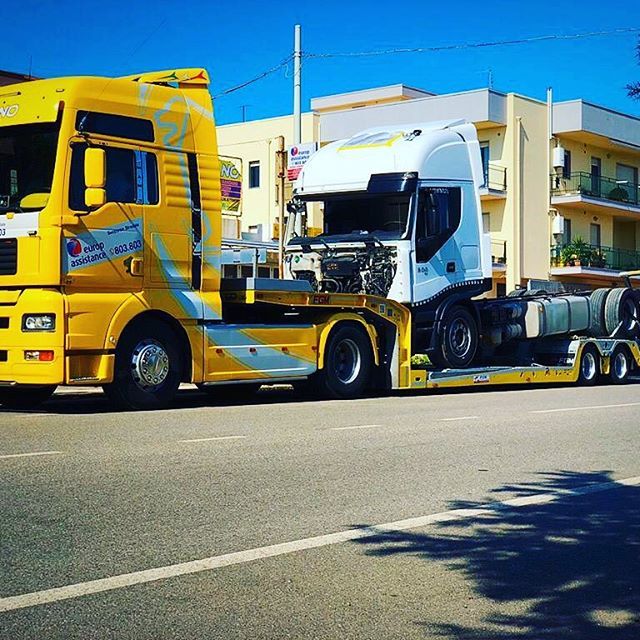 recupero di un mezzo dalla strada