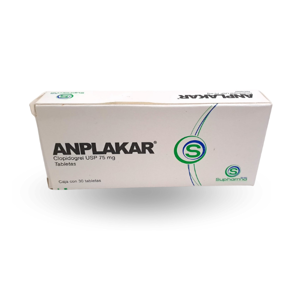 ANPLAKAR 75 mg Tabletas