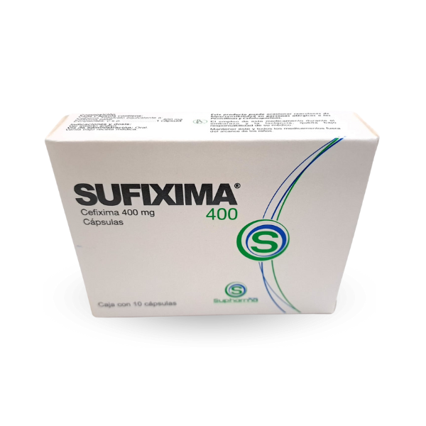 SUFIXIMA 400 mg Cápsulas