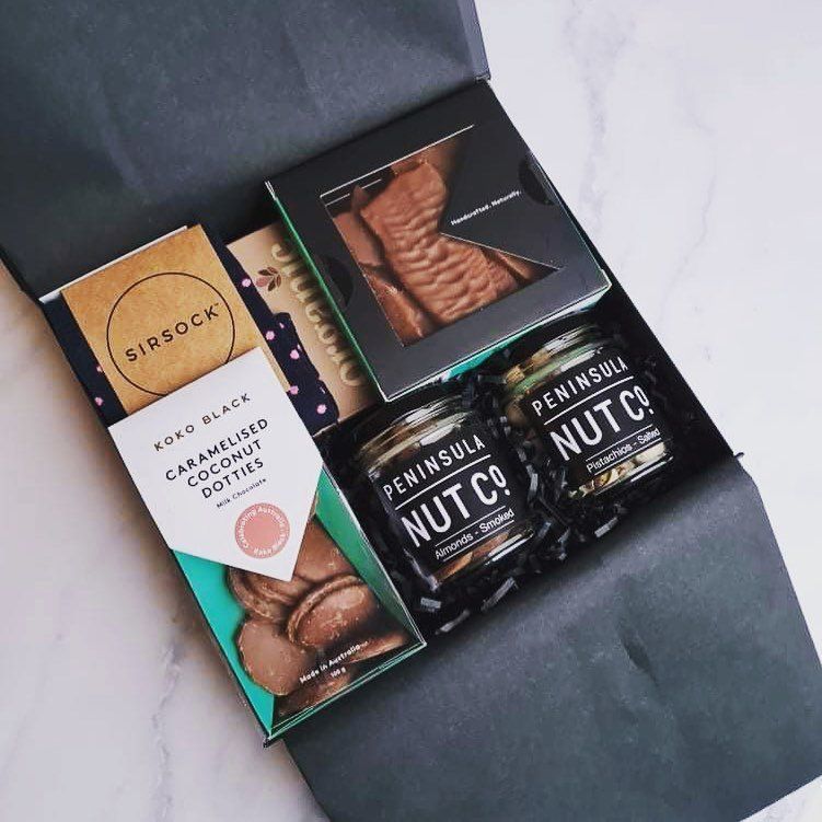 artisanal chocolate gift hamper