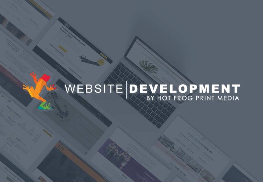 Website Design Hot Frog Print & Media