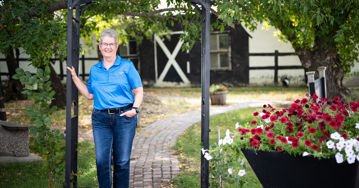 Sheila Donally, Senior Member Services Representative at Vision Credit Union's Edgerton branch.