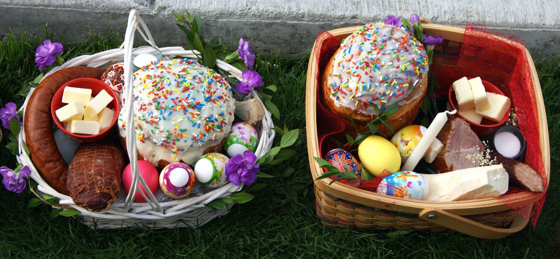 Ukrainian Easter Basket Paska