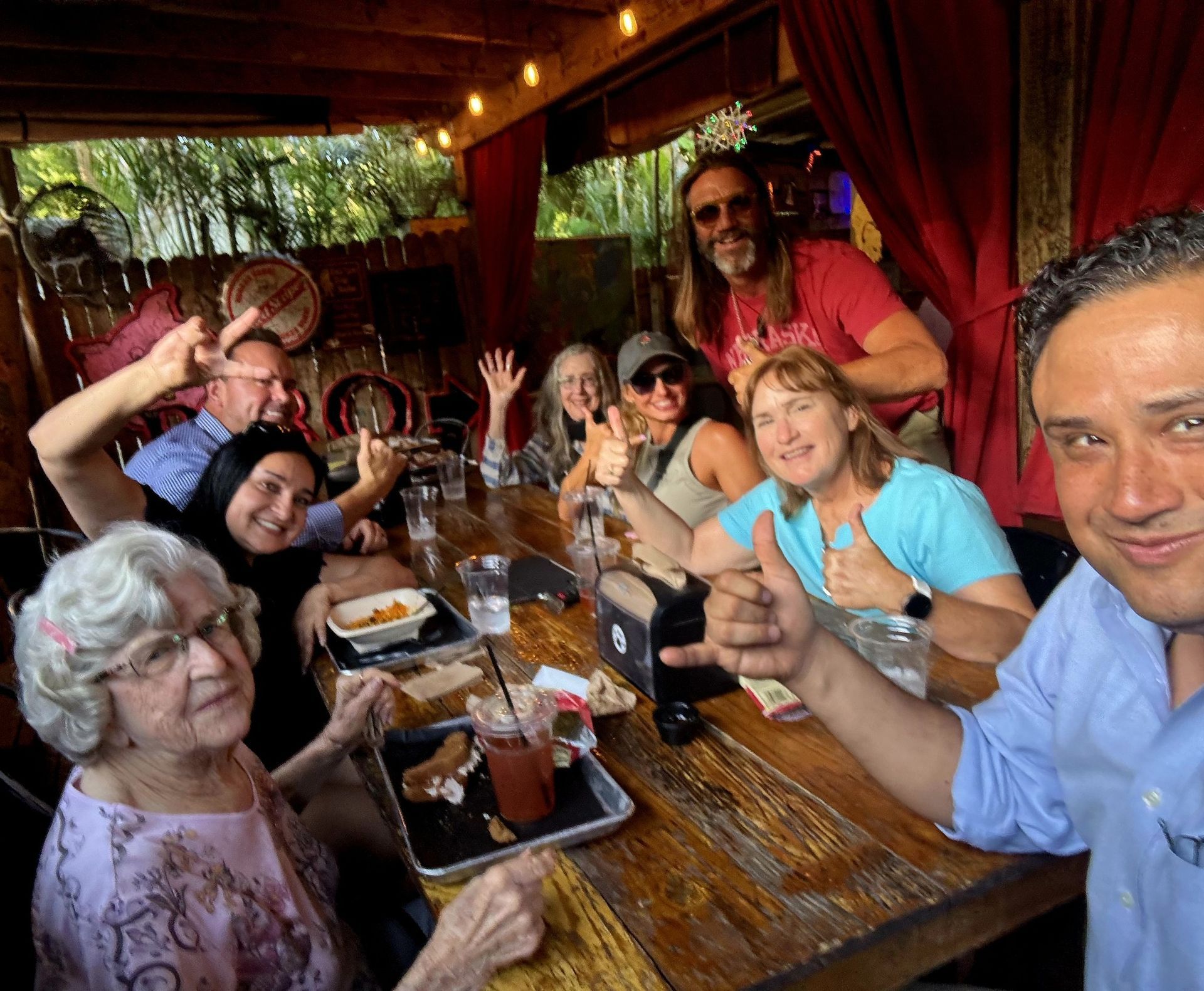 GRSA members had dinner at Yellow Dog Eats.