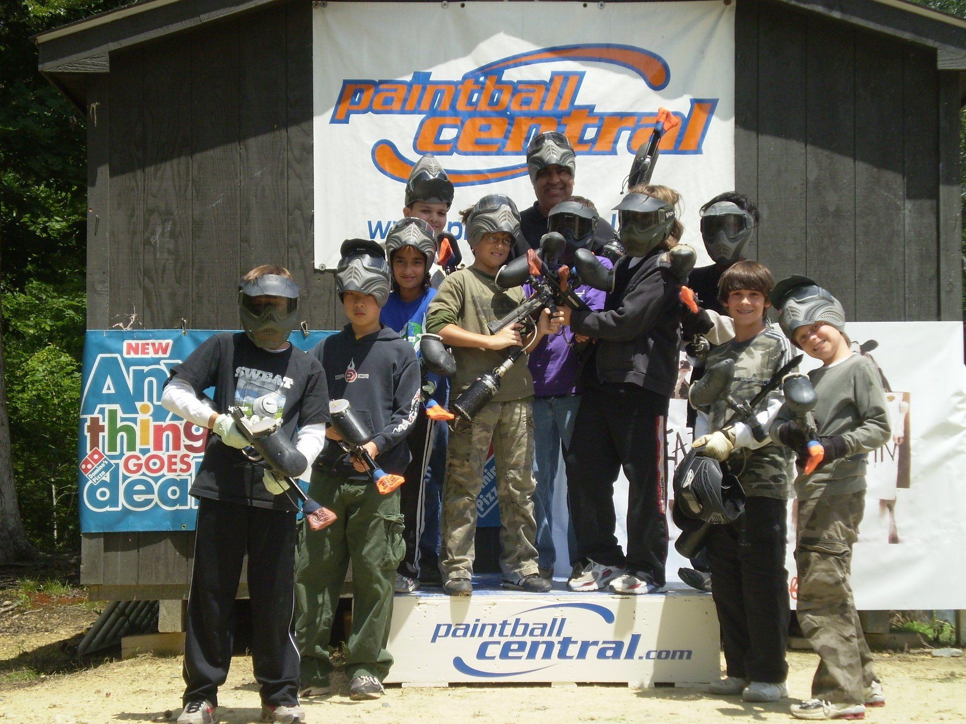 Best Kids Birthday Party Paintball Central