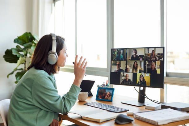 Young Woman Having Video Call With Doctor — Lexington, KY — Cognitive Therapy and Mindfulness Practices