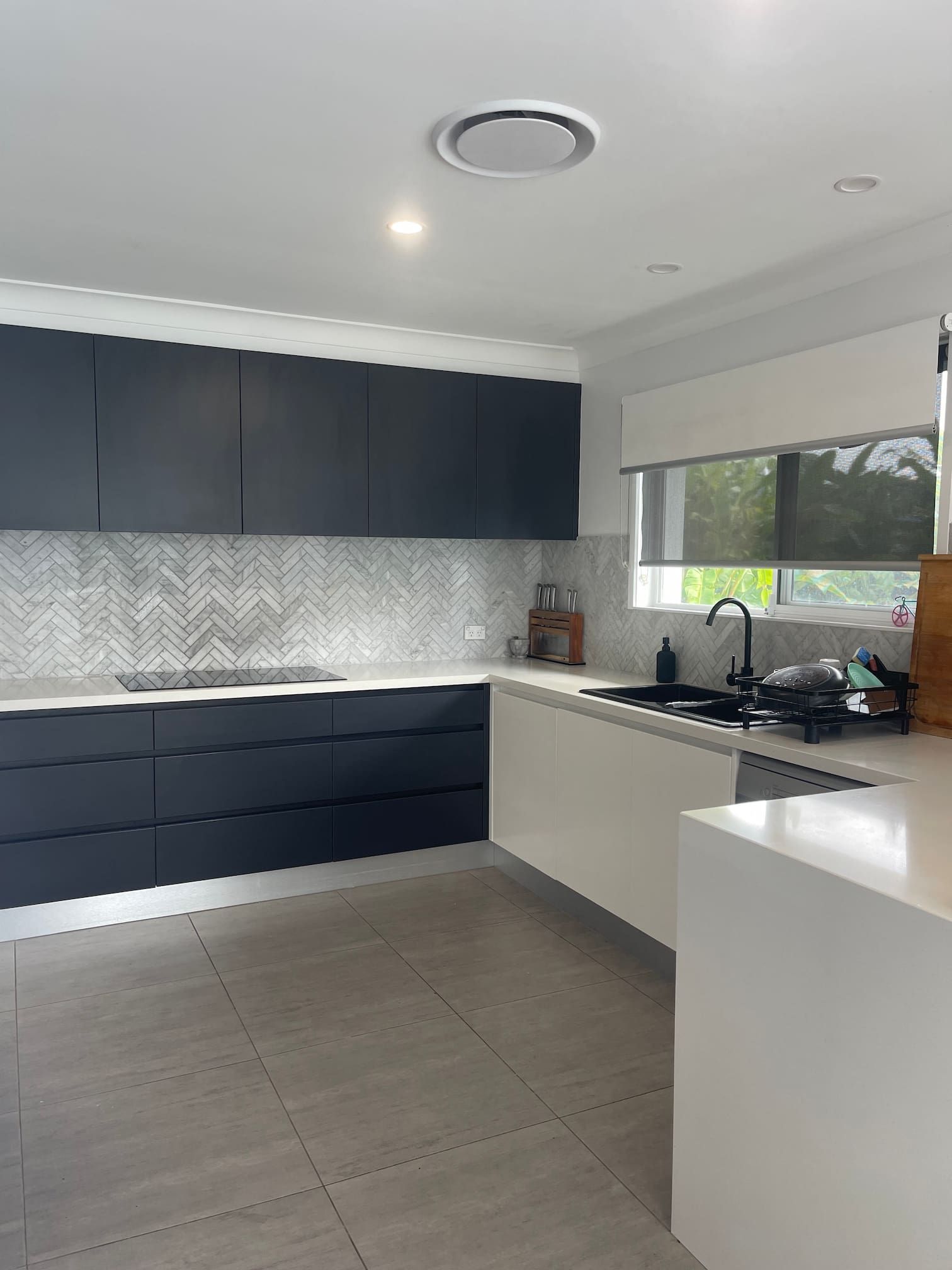 A clean kitchen