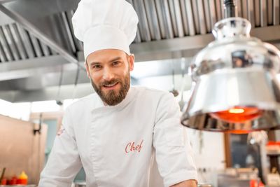 Chef Cook in the Kitchen — Saint Paul, MN — Metro Cleaning Service Inc