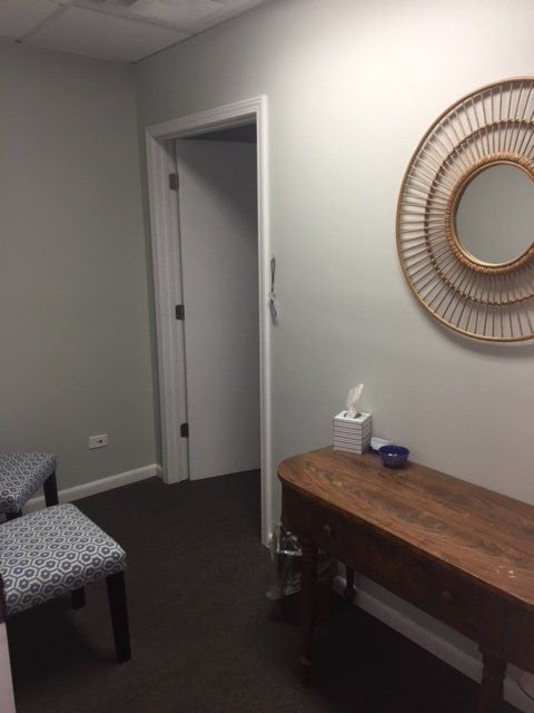 Office suite with waiting area