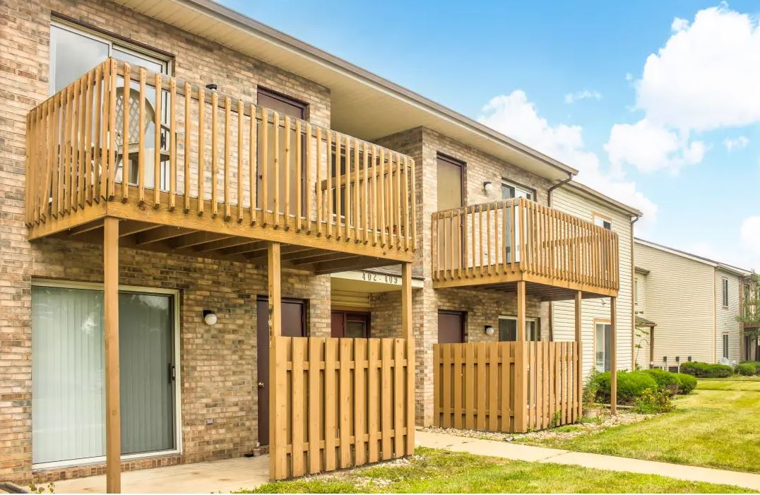 Exterior of The Orchard Apartments