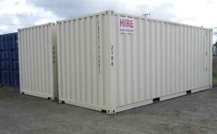 white container