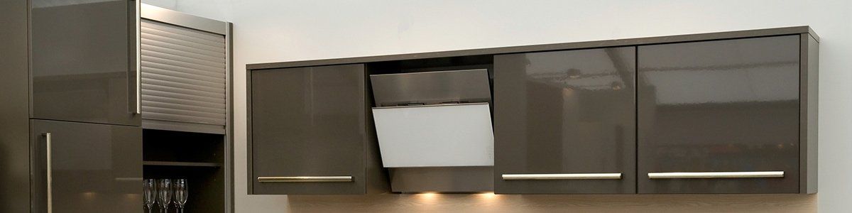 b and m joinery supply modern kitchen overhead box