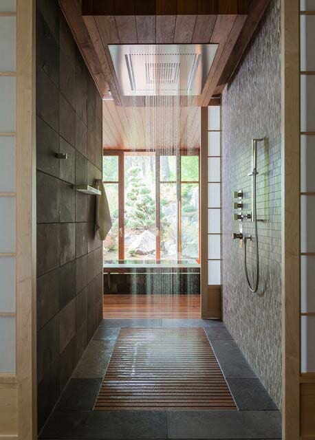 White and Wooden Bathroom — Showroom in Asheville, NC