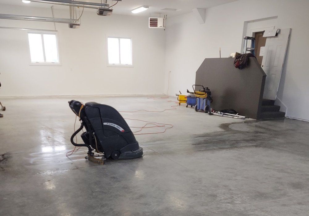 Garage Floor Cleaning — Homestead, IA — Corridor Floor Care