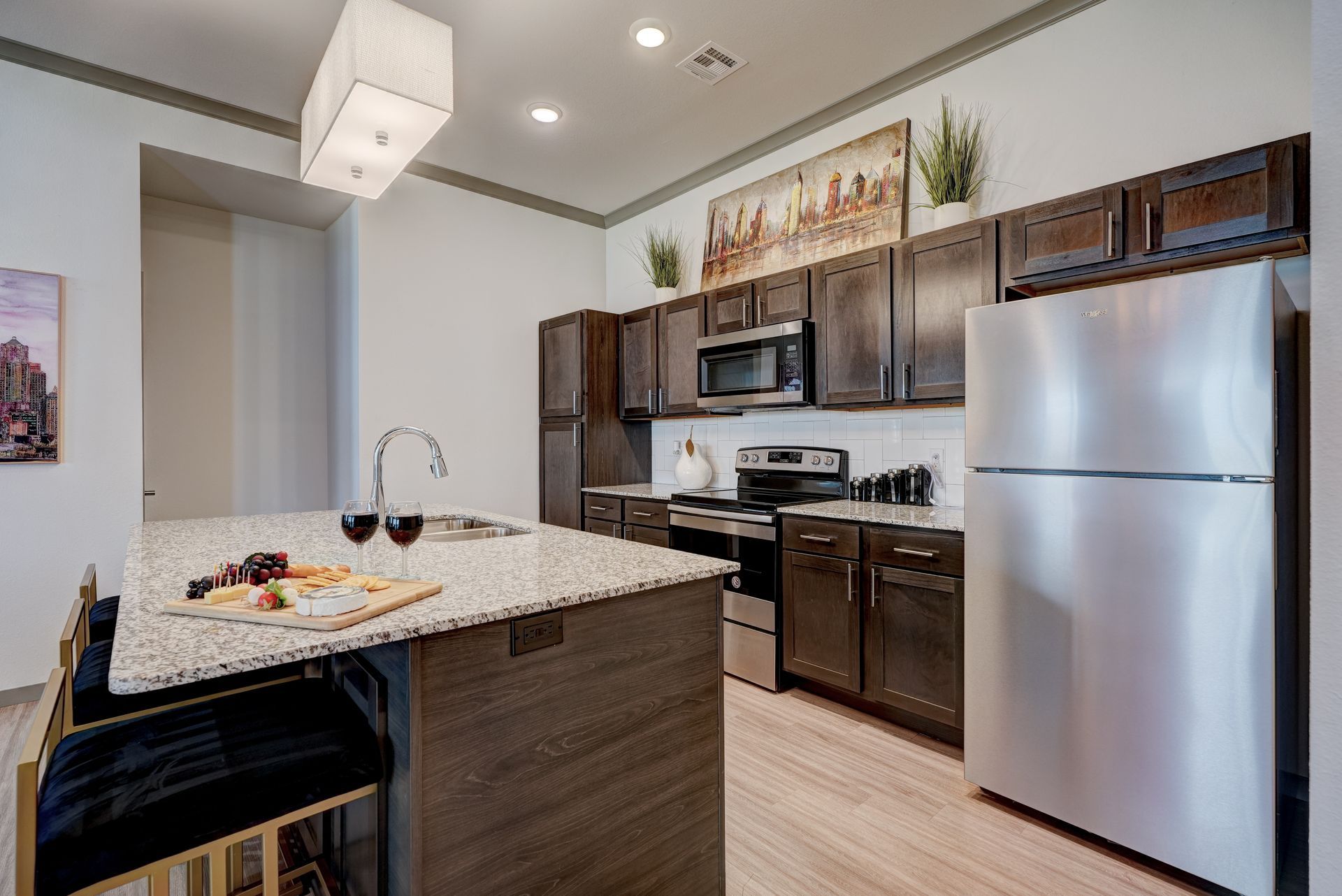 apartment floor plan.