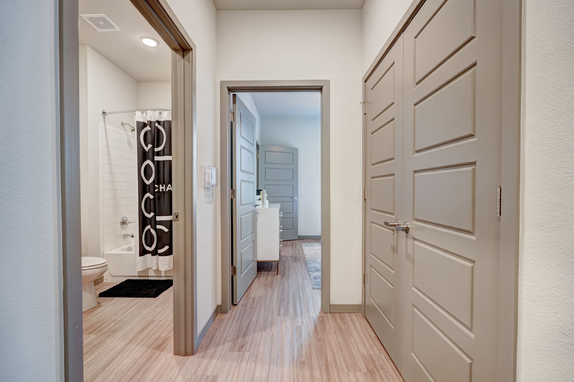 apartment floor plan.