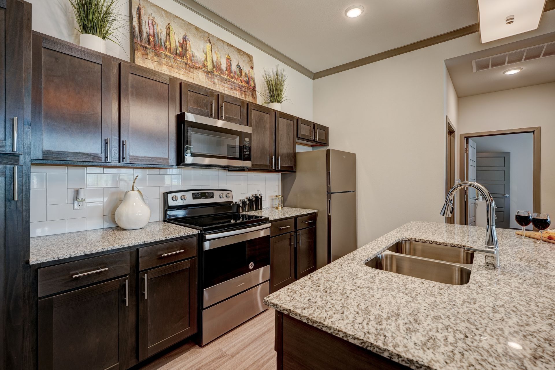 apartment floor plan.