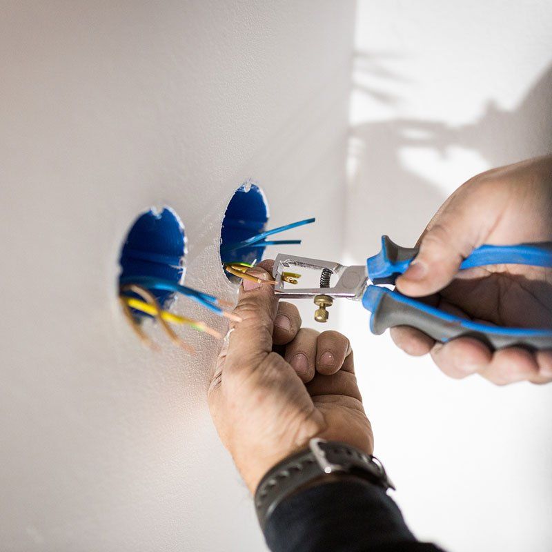 Electrician at Work — Chicagoland, IL — A & K Electrical Inc