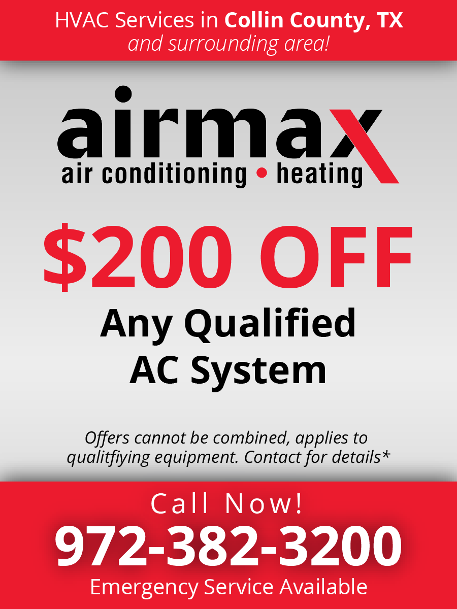 hvac promotion offer discount collin county