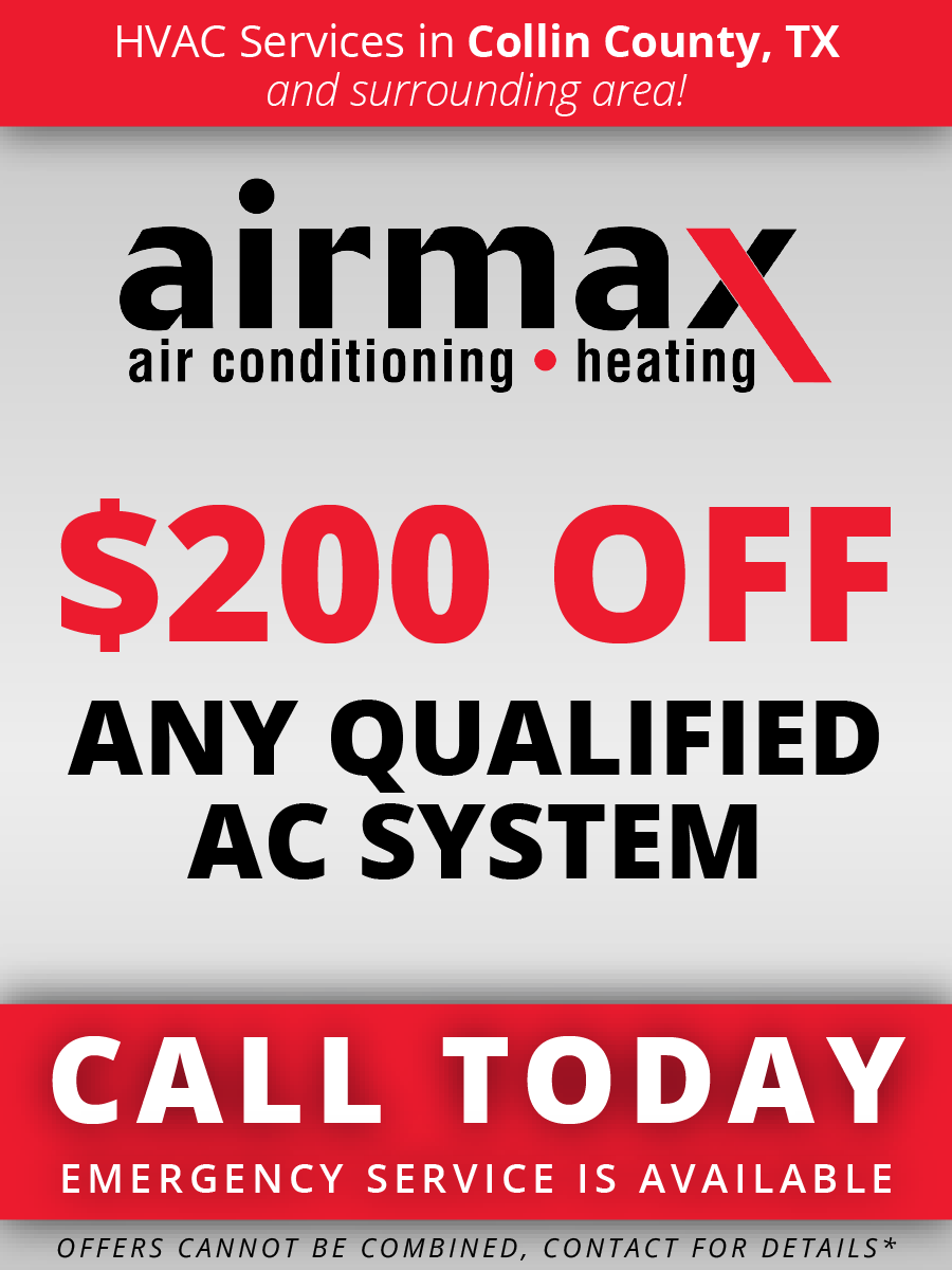 hvac promotion offer discount collin county