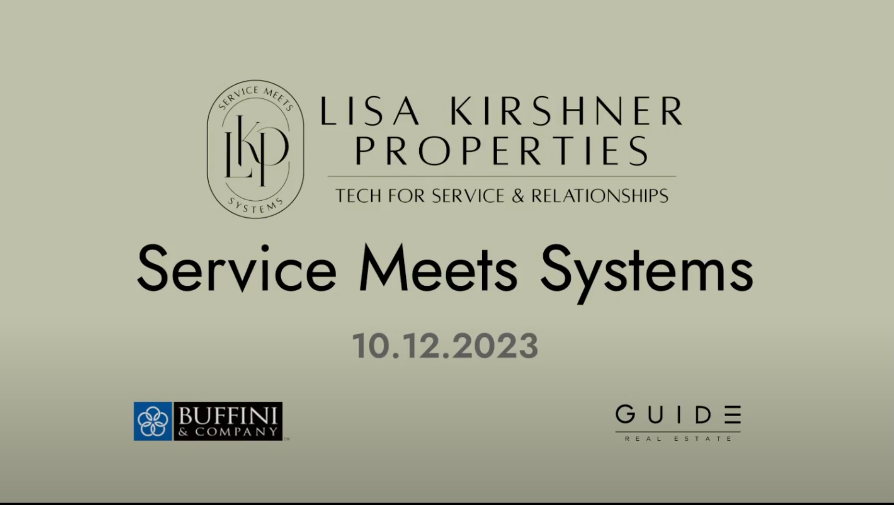 Service Meets Systems cover photo by Santa Monica’s best realtors Lisa Kirshner Properties