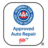 AAA Southern California Approved Auto Repair logo on a white background.
