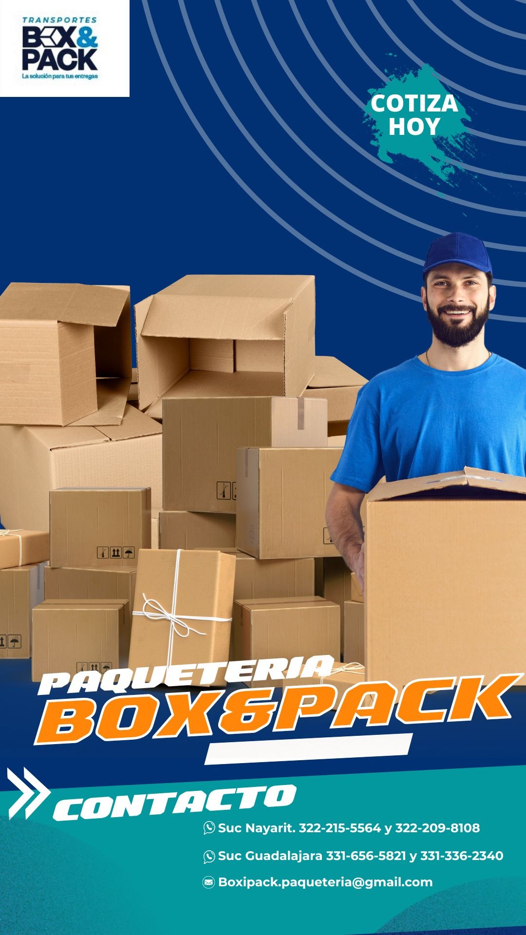 BOXIPACK PAQUETERÍA Y MENSAJERÍA