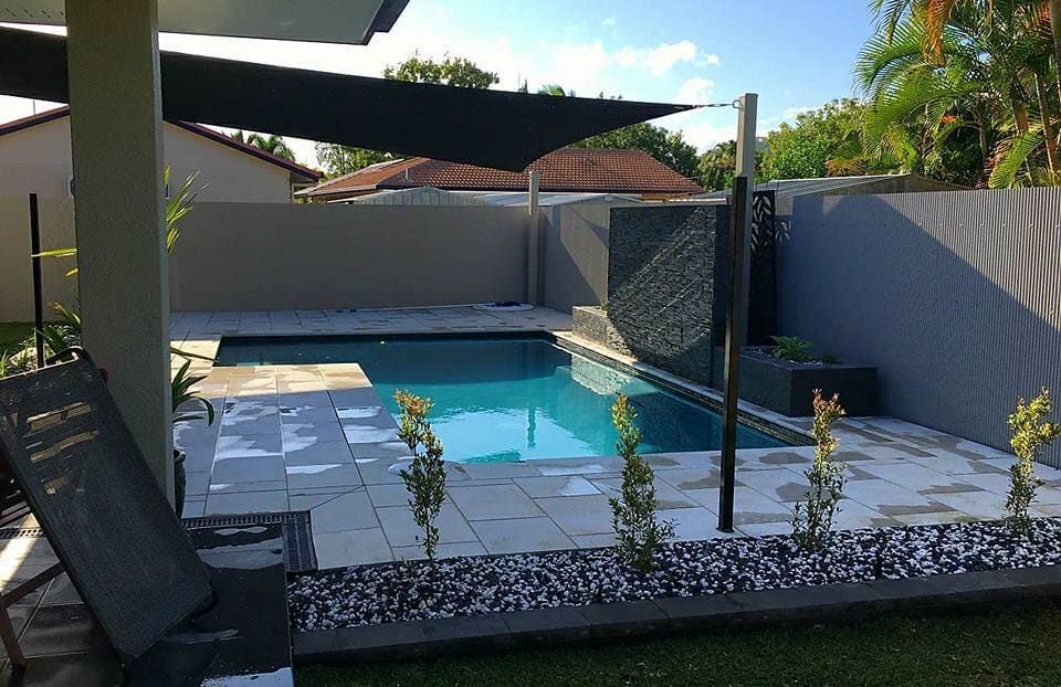 New Residential Pool Installed — Swimming Pools And Spas in Townsville, QLD