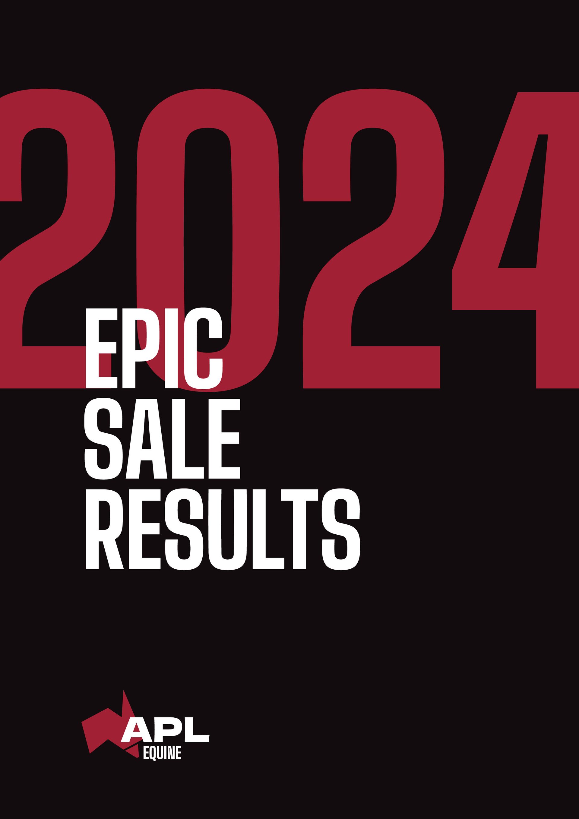2024 Sales Results