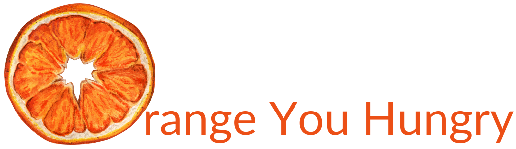 Orange slice logo reading Orange You Hungry