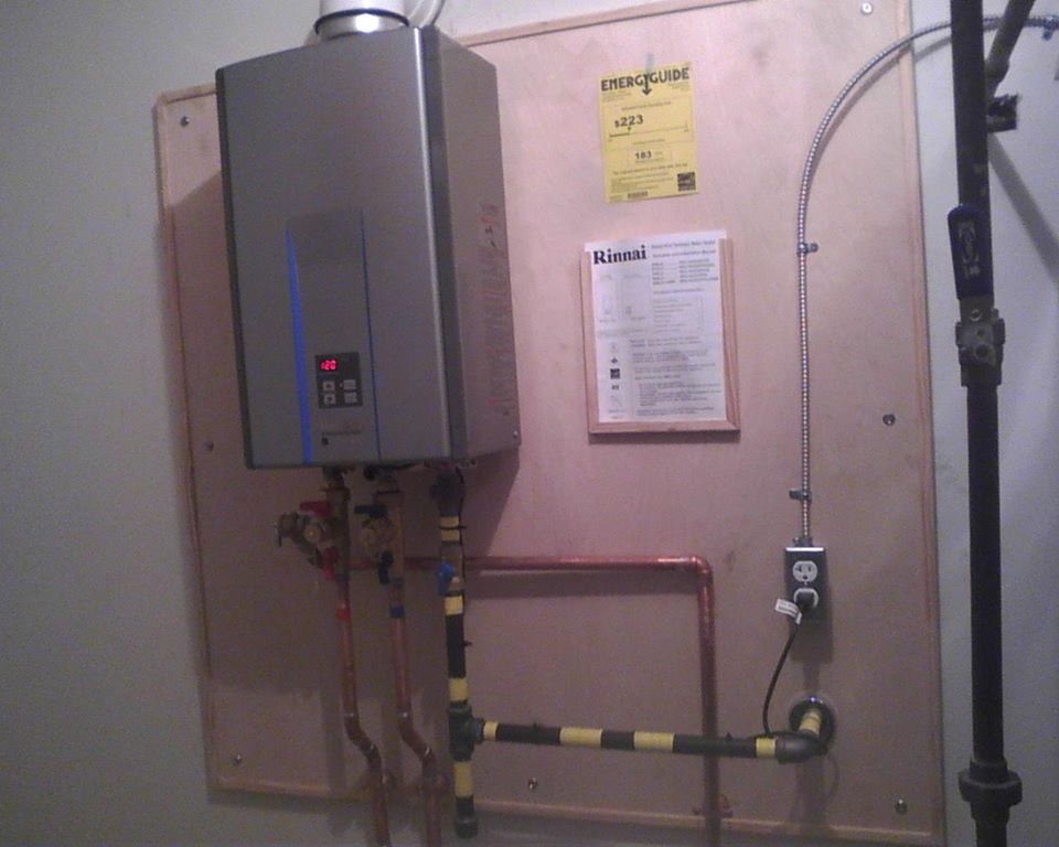 Rinnai Water Heater — Youngstown, Ohio — EMS Plumbing & Heating