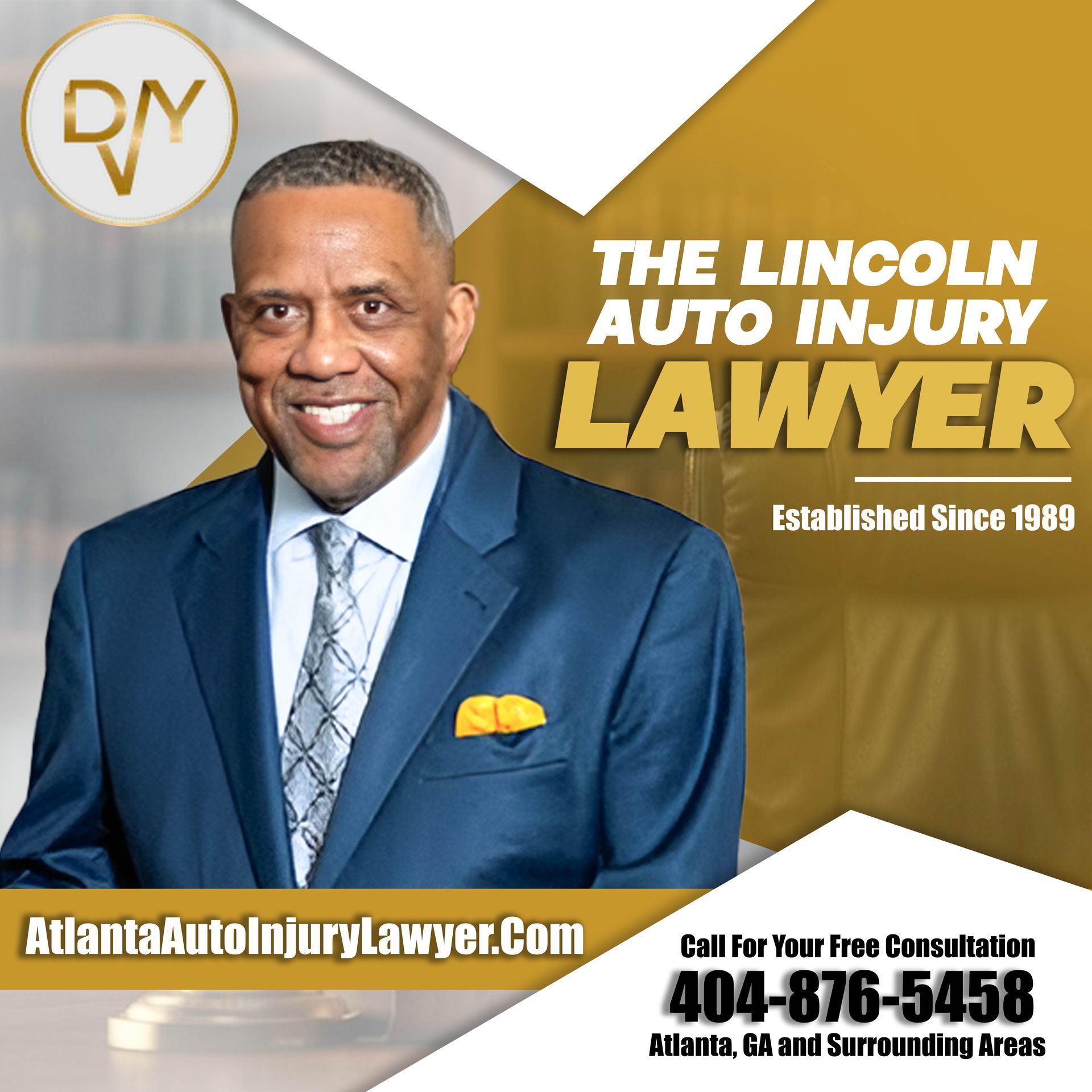 Photo of One of Lincoln Georgia Top Injury Lawyer Daryl Yokely Photo of One of Lincoln Georgia Top Injury Lawyer Daryl Yokely