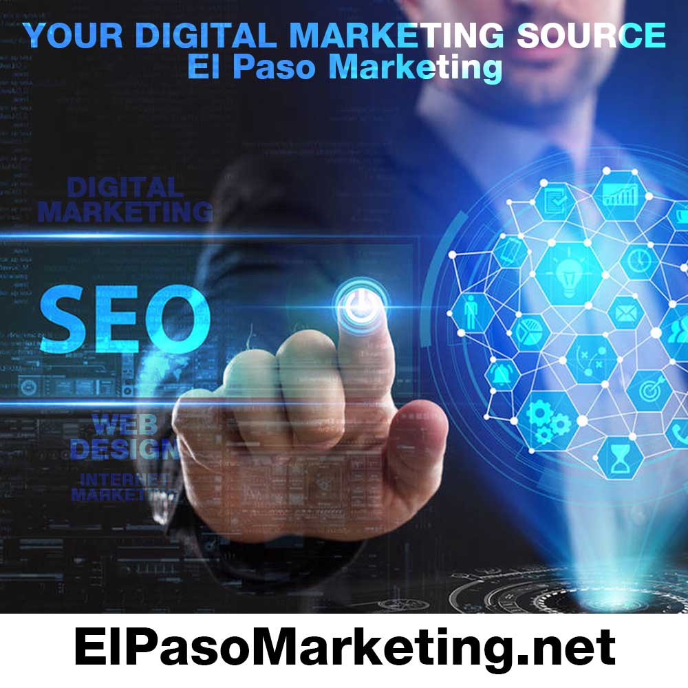 Photo of El Paso Marketing, a web design company that serves El Paso (Texas) and in surrounding areas