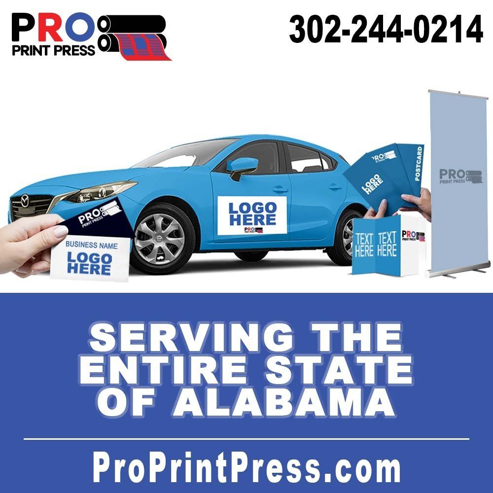 Photo of Pro Print Press, a printing company that serves Alabama and in surrounding areas