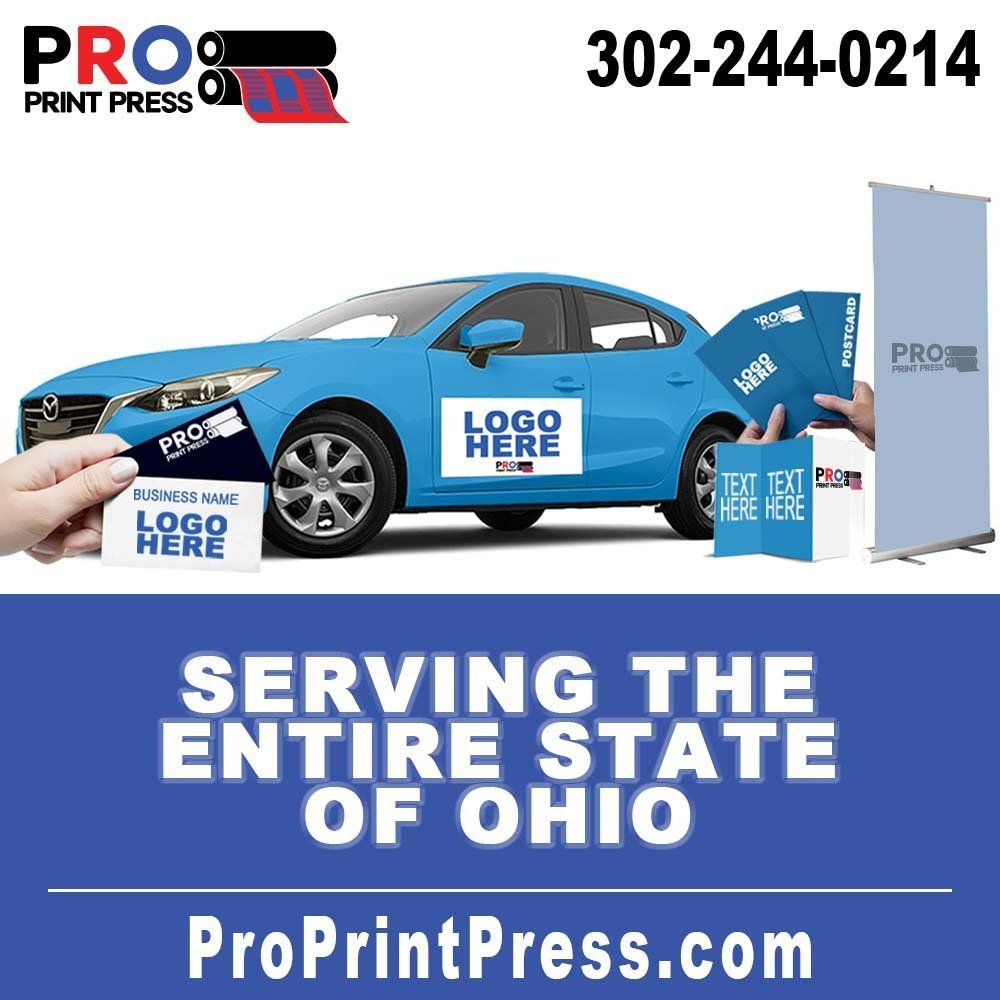 Photo of Pro Print Press, a printing company that serves Ohio and in surrounding areas