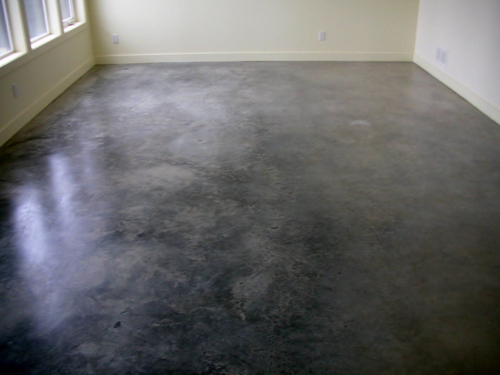 Concrete flooring
