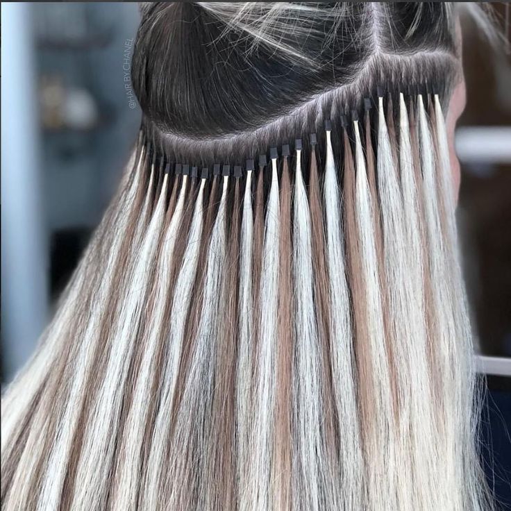 Photo of an I Tips hairstyle