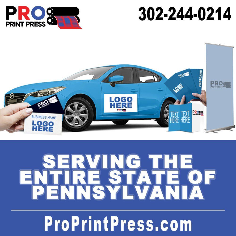 Photo of Pro Print Press, a printing company that serves Pennsylvania and in surrounding areas