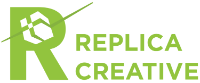 Logo of Replica Creative - Printing Company in Pennsylvania