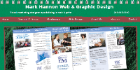 Logo of Mark Hannon Web & Graphic Design - Web Design Company in Connecticut