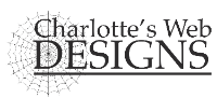 Logo of Charlotte's Web Designs LLC a web design company serving Connecticut