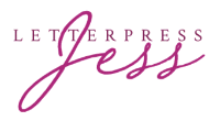 Logo of Letterpress Jess - Printing Company in Ohio