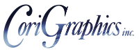 Logo of Corigraphics Inc - Printing Company in Ohio