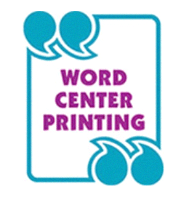 Logo of Word Center Printing - Printing Company in New Jersey