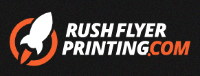 Logo of Rush Flyer Printing - Printing Company in New Jersey