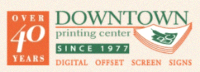 Logo of Downtown Printing Center - Printing Company in New Jersey